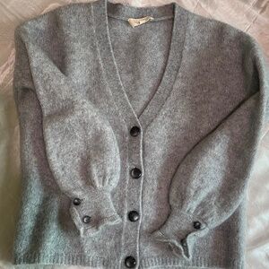 Sezane Mia Cardigan - Middle Grey